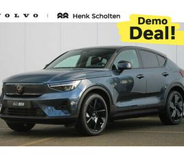 VOLVO EC40 VOLVO EC40 SINGLE MOTOR EXTENDED RANGE PLUS BLACK ED. DEMO DEAL | PANORAMADAK | VERWARMBARE VOORSTOELEN&STUURWIEL | 360 GRADEN CAMERA | PREMIUM AUDIO BY HARMAN