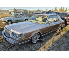 LINCOLN CONTINENTAL LINCOLN CONTINENTAL 5.0 V8 1985