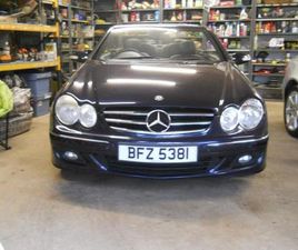 1.8 CLK200 KOMPRESSOR AVANTGARDE CABRIOLET 2DR PETROL AUTOMATIC (214 G/KM, 184 BHP)