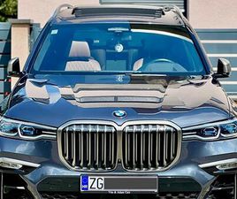 BMW X7 M50D BMW X7 M50D •HUD•SKY-PANO•MASAŽA•SWAROWSKI•5XKAMERA•7S•FULL, 2019 GOD.