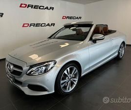 MERCEDES CLASSE C CABRIOLET C 250 MERCEDES-BENZ C 250 AUTOMATIC CABRIO SPORT TAGLIAN