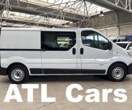 RENAULT TRAFIC CABINE ② RENAULT TRAFIC 2.0 DIESEL | DUBBELE CABINE | AIRCO | TREKHAA — CAMIONNETTES & UTILITAIRES — 2EMEMAIN