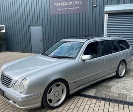 MERCEDES CLASSE E BREAK E 55 AMG KOMBI W210 7 SITZER XEN TOP SERVICE NEU