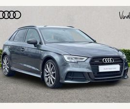AUDI A3 SPORTBACK 2.0 TFSI BLACK EDITION SPORTBACK S TRONIC QUATTRO EURO 6 (START/STOP) 5DR