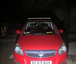 VAUXHALL, ZAFIRA, MPV, 2013, MANUAL, 1598 (CC), 5 DOORS