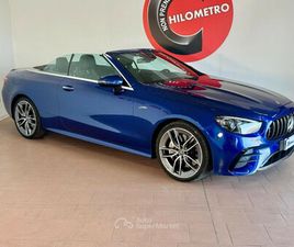 E53 4MATIC+ EQ-BOOST CABRIO AMG UNICOP.FULL OPTION