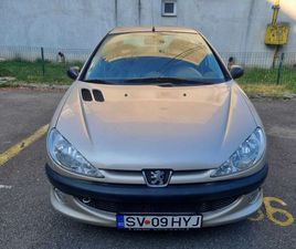 VÂND PEUGEOT 206 – UNIC PROPRIETAR/ACHIZITIONATA DIN REPREZENTANTA RO FALTICENI