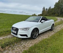 AUDI A3 CABRIO A3 CABRIO 2X S-LINE / ABSTANDSTEMPOMA...