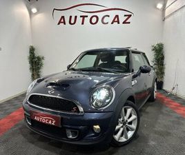 MINI COOPER COUPE R58 D 143CH S PACK RED HOT CHILI TOIT OUVRANT