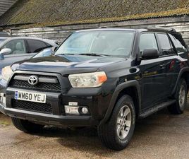 LEFT HAND DRIVE 2010 [60] TOYOTA HILUX 4RUNNER 4.0 V6 AUTO SR5 LHD UK REG PETROL