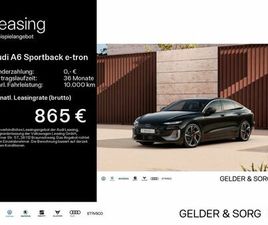A6 SPORTBACK E-TRON PERF. TECHPRO*AHK*LFW*SHZ*AC