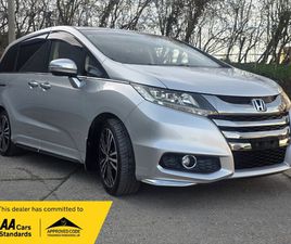 HONDA ODYSSEY 2014 - ABSOLUTE 7 SEATER FRESH IMPORT WARRANTED MILEAGE ULEZ COMPLIANCE 5-DOOR