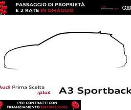 AUDI A3 SPORTBACK SPORTBACK 1.5 TFSI MHEV BUSINESS ADVANCED 150CV S-