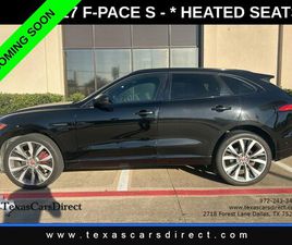 GRANDIN DALLAS USED 2017 JAGUAR F-PACE S DALLAS TX 75234