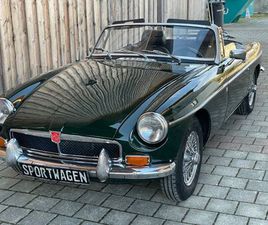 MG B B CHROM MODELL H-NUMMER CHROM SPEICHENRÄDER!!!