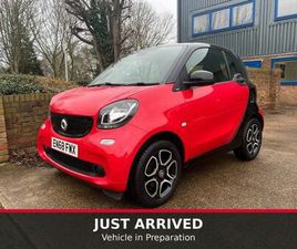 SMART FORTWO 1.0 PRIME (PREMIUM) COUPE 2DR PETROL TWINAMIC EURO 6 (START/STOP) (71 PS)