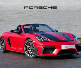 PORSCHE 718 BOXSTER SPYDER RS 4.0 RS SPYDER PDK EURO 6 (START/STOP) 2DR
