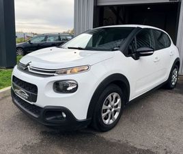 CITROEN C3 SOCIETE CITROEN C3 SOCIÉTÉ 1.2 PURETECH 82CH S&S FEEL BUSINESS R BVM5 1ÈRE MAIN PRIX TTC AVEC TVA RECUP DISTRIBUTION OK CARPLAY-ANDROIDAUTO RADAR DE RECUL CLIM A