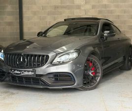 MERCEDES CLASSE C CABRIOLET C 63 S AMG MERCEDES CLASSE C C63S AMG PACK CARBONE SIEGES PERFORMANCE TOIT OUVRANT GARANTIE 12 MOIS