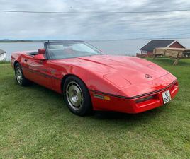 CORVETTE C4 PACE CAR PACECAR -70TH INDIANAPOLIS 500 - MAY 25, 1986