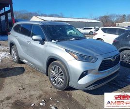 TOYOTA HIGHLANDER PLATINUM, OD UBEZPIECZALNI 2.4 BENZYNA 265KM