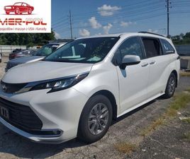 TOYOTA SIENNA XLE 2023 2.5L 2.5 HYBRYDA 245KM