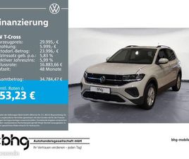 VOLKSWAGEN T-CROSS VOLKSWAGEN T-CROSS LIFE 1.0 L TSI OPF ) 7-GANG-DOPPELKUPPLUNGSGETRIEBE DSG