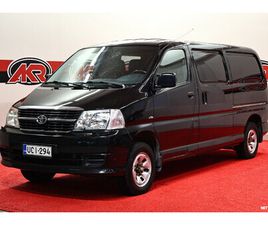 2,5 D-4D 117 5OV 4WD PITKÄ / ALV-VÄHENNYSKELPOINEN / 1-OMISTEINEN / LÄPIJUOSTAVA / NELIVETO