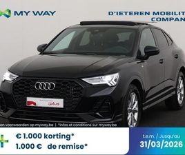 AUDI Q3 SPORTBACK AUDI Q3 SPORTBACK S LINE 35 TFSI 110(150) KW(CH) S TRONIC
