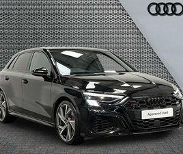 AUDI A3 SPORTBACK S3 AUDI S3 SPORTBACK BLACK EDITION TFSI QUATTRO S TRONIC