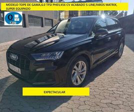 55 TFSIE S LINE QUATTRO TIPTRONIC