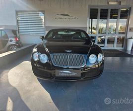 BENTLEY CONTINENTAL GTC BENTLEY CONTINENTAL GTC CABRIO 6.0 W12 - PACCHETTO
