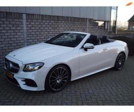 MERCEDES CLASSE E CABRIO E 200 MERCEDES-BENZ E-KLASSE CABRIO 200 AMG LINE AUTOM LEDER STOEL — MERCEDES-BENZ — MARKTPLAATS