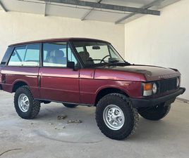 RANGE ROVER CLASSIC 3.5 EFI V8 2 DOOR - YEAR 1985