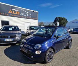 FIAT 500C 0.9 8V TWINAIR 105CH S&S RIVA (VOLANT BOIS)