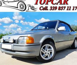 FORD XR3I CABRIO 1.6 CAPOTE NUOVA