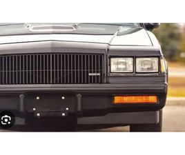 BUICK REGAL GRAND NATIONAL 1987 BUICK GRAND NATIONAL WANTED