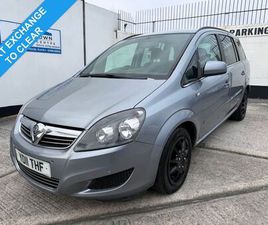 2011 VAUXHALL ZAFIRA 1.7TD EXCLUSIV 1.7CDTI 16V ECOFLEX