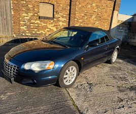 CHRYSLER SEBRING CABRIOLET CHRYSLER SEBRING 2.0 CABRIO