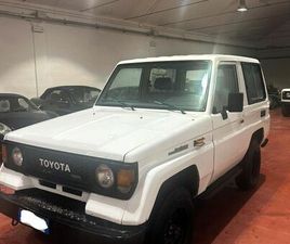 TOYOTA LAND CRUISER 2.4D VETTURA 5 POSTI-A.S.I A LIBRETTO-GANCIO TRAINO