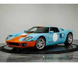 USED 2006 FORD GT HERITAGE EDITION 4-OPTION CAR WITH 155 ORIGINAL MILES! 1 OF 343 BUILT!