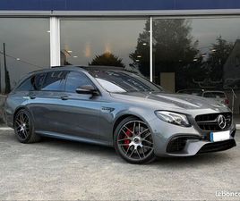 MERCEDES CLASSE E BREAK E 63 S AMG MERCEDES CLASSE E 63 S AMG BREAK V8 612 CV 4MATIC+ - IMMAT FR - SUIVI MERCEDES - TOIT OUVRANT - JANTES FORGÉES - HUD - CAMÉRA 360 - BURMESTER ...