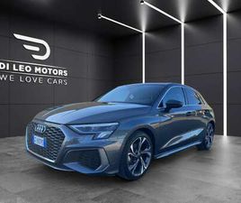AUDI A3 SPORTBACK 35 TFSI A3 SPORTBACK S-LINE 35 1.5 TFSI MHEV S-TRONIC