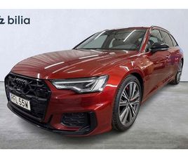 AUDI A6 AVANT 55 TFSI E QUATTRO S LINE 367 HK S TR 2024 RÖD