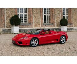 2001 FERRARI 360 SPIDER A VENDRE