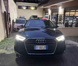 AUDI A3 SPORTBACK A3 III 2016 SPORTBACK 1.6 TDI SPORT 110CV S-TRONIC