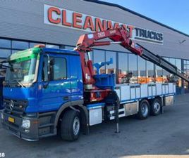 MERCEDES-BENZ ACTROS 2532 HMF 28 TONMETER LAADKRAAN — VRACHTWAGENS — MARKTPLAATS