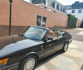 SAAB 900 2.0 I 16 CABRIO U9 1991 ZWART — SAAB — MARKTPLAATS