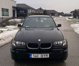 BMW X3 XDRIVE 3.0 150КВ