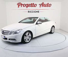 CLASSE E CABRIO CDI BE AVANTGARDE PELLE CARTIER